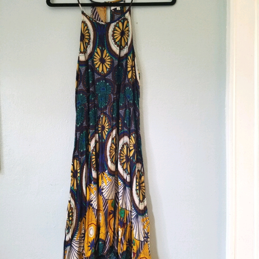 Psychedelic Halter Dress
